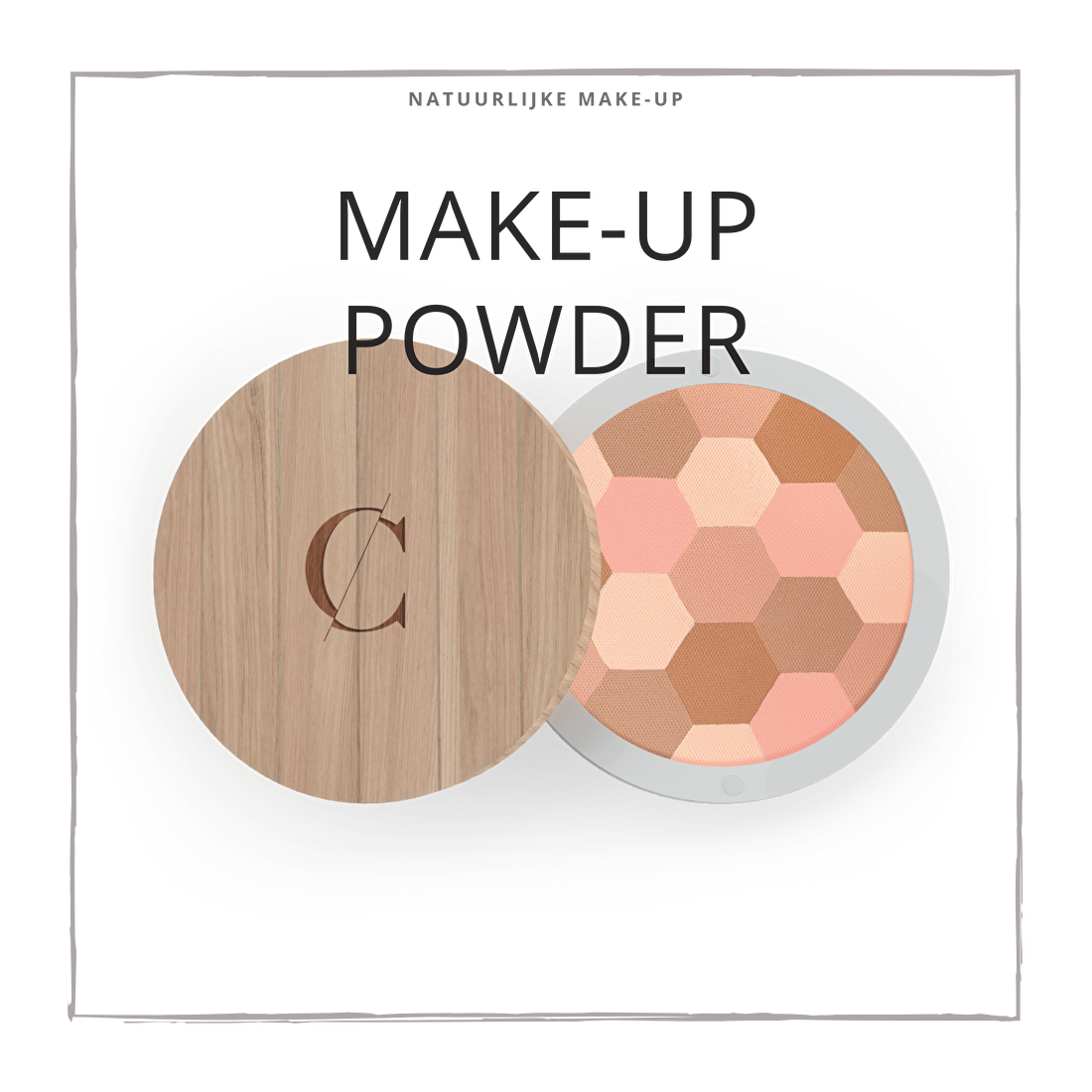 Pinceau Fond De Teint Couleur Caramel N°4 En Bambou - Bio, Vegan, Idéal Pour Un Maquillage Fluide Et Naturel